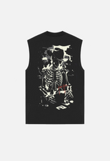 Gravehand Heavyweight Faded Cutoff