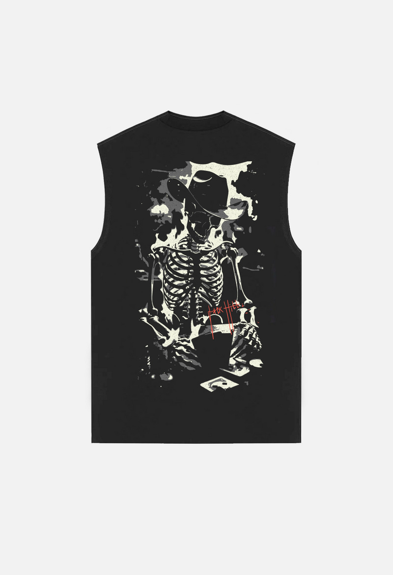 Gravehand Heavyweight Faded Cutoff